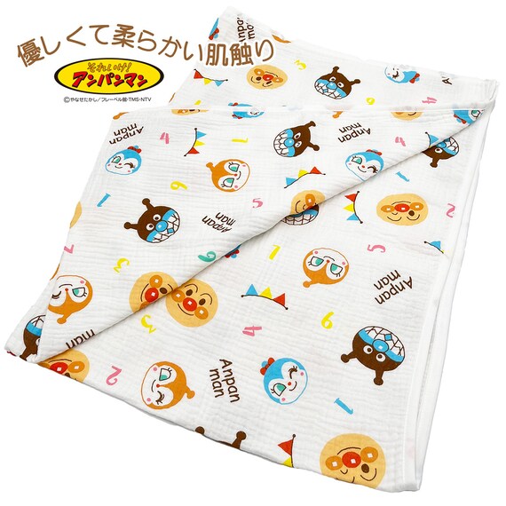 アンパンマンの三重ガーゼケット 2枚目画像