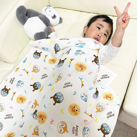 アンパンマンの三重ガーゼケット 7枚目画像