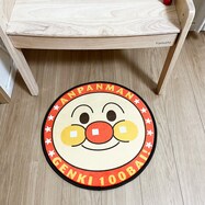 アンパンマンの円形ダイカットラグ