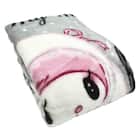 マイメロディクロミ日本製毛布(グレー) 6枚目画像