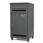 ポスト一体型宅配ボックス 42L(ガンメタグレー) 1枚目画像