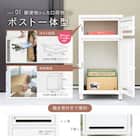 ポスト一体型宅配ボックス 42L(ガンメタグレー) 2枚目画像