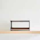 使いやすさと美しさを追求したトースターラック(ダークブラウン) 2枚目画像