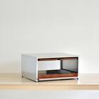 使いやすさと美しさを追求したトースターラック(ダークブラウン) 3枚目画像