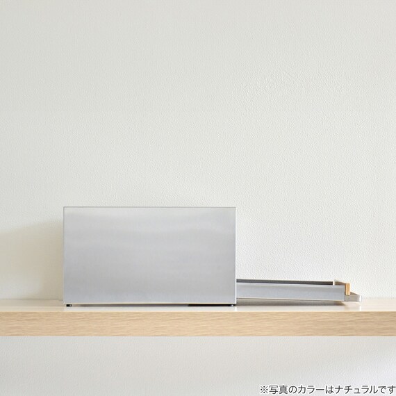 使いやすさと美しさを追求したトースターラック(ダークブラウン) 5枚目画像