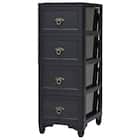 カドリーチェスト4段(BK) 2枚目画像