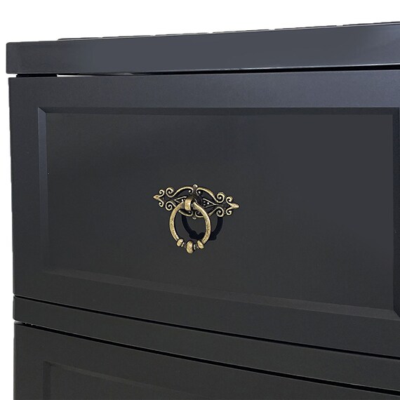 カドリーチェスト4段(BK) 6枚目画像