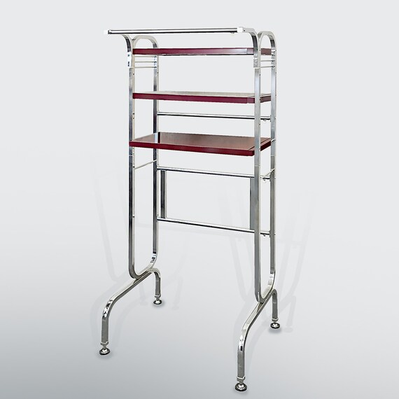 伸縮ランドリーラック 3段 (SI/RE) 1枚目画像