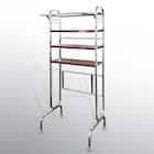 伸縮ランドリーラック 4段 (SI/RE) 1枚目画像