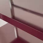 伸縮キッチンペールラック 3段 (WH/RE) 2枚目画像