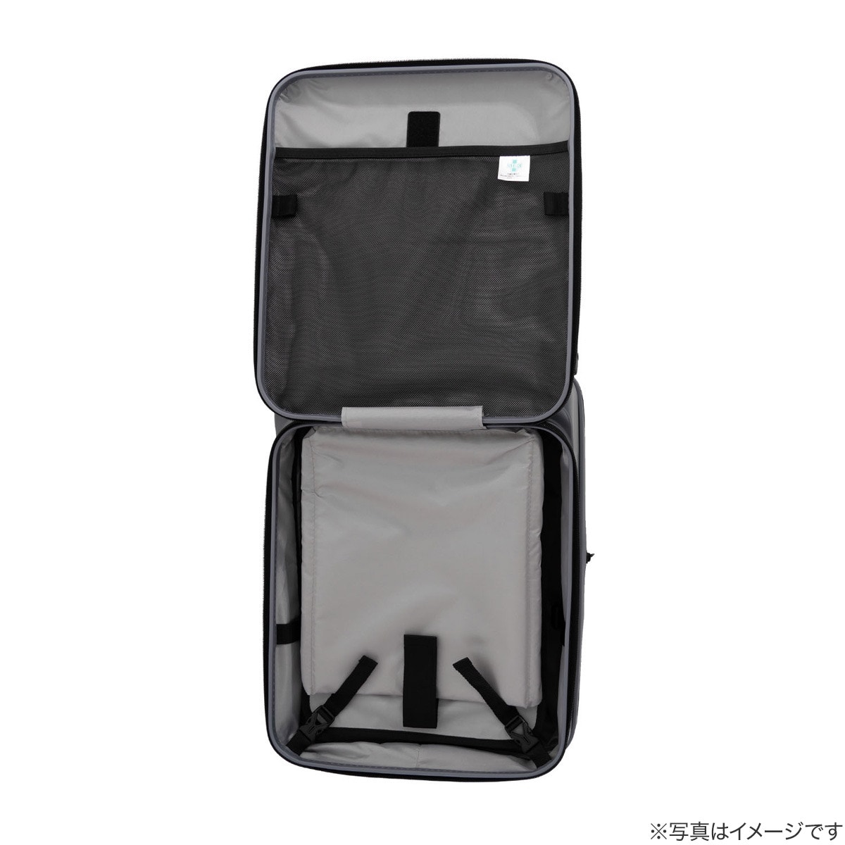 フロントオープン拡張ジッパータイプキャリーケース(38-44L