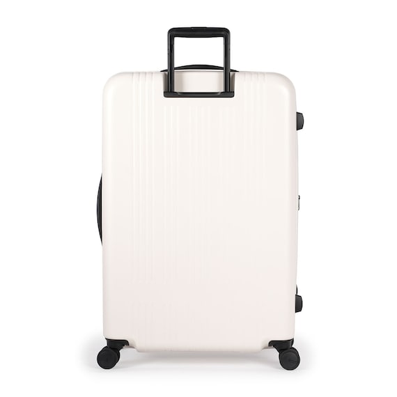 フロントオープン拡張ジッパータイプキャリーケース(100-110L マットバニラ) 5枚目画像