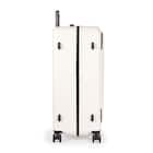 フロントオープン拡張ジッパータイプキャリーケース(100-110L マットバニラ) 6枚目画像