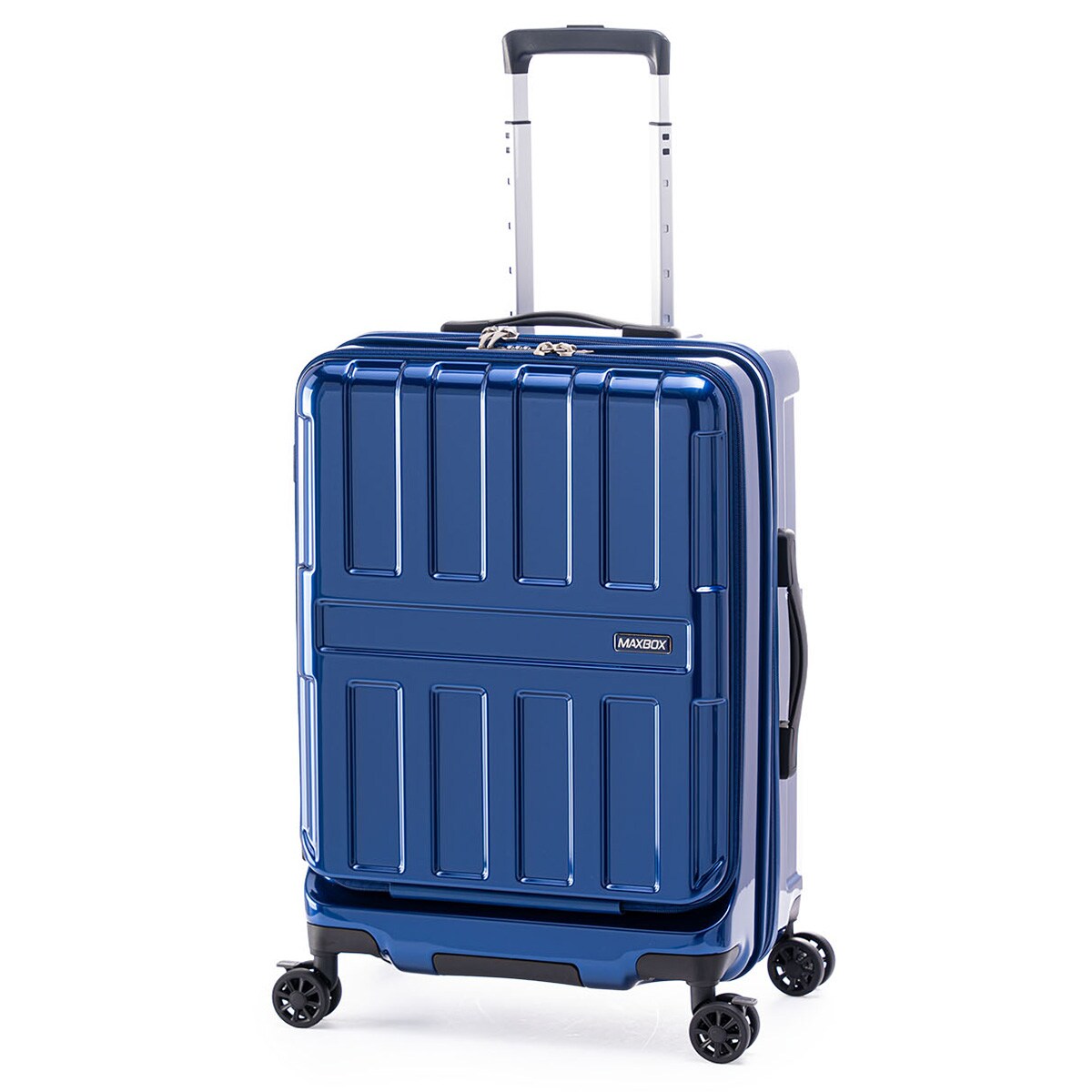フロントオープンジッパータイプ キャリーケース 55L(ロイヤル
