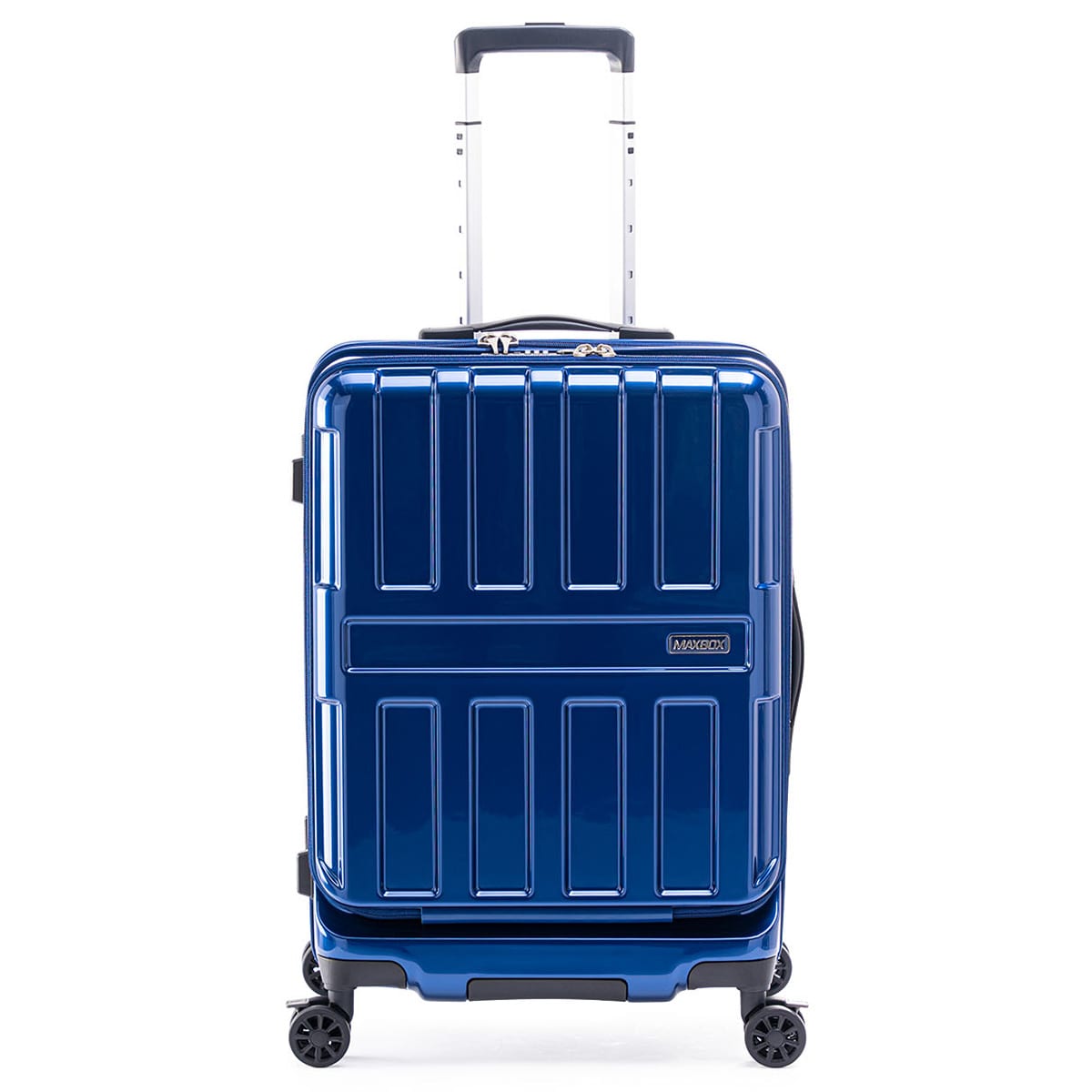 フロントオープンジッパータイプ キャリーケース 55L(ロイヤル