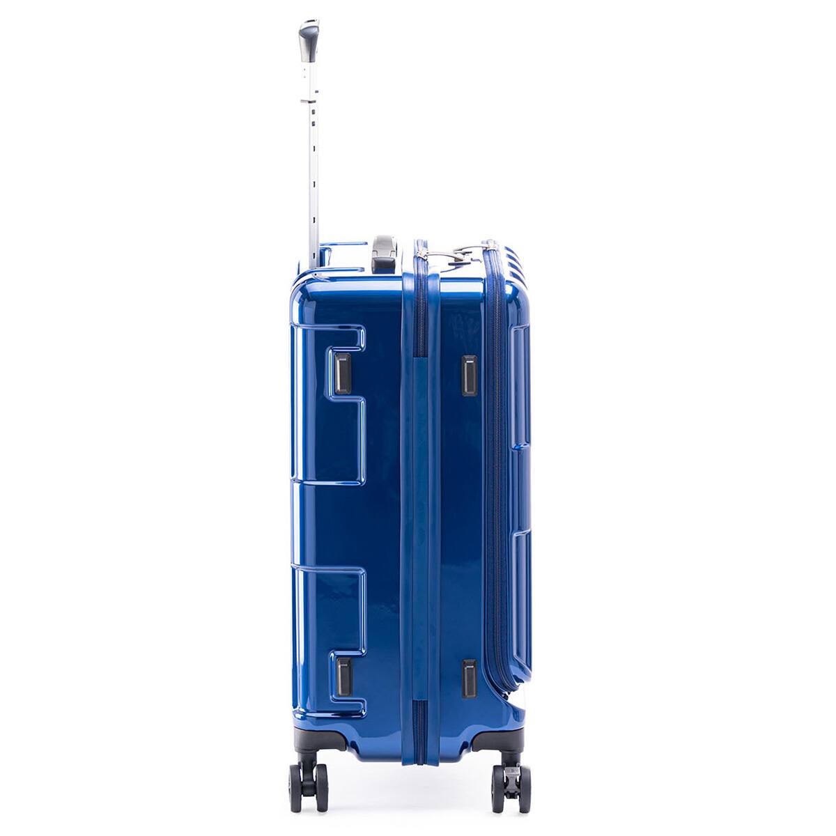 フロントオープンジッパータイプ キャリーケース 55L(ロイヤルブルー フロントオープンジッパータイプ キャリーケース 55L(ロイヤルブルー