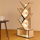 フロアースタンドブックシェルフ(WW) 1枚目画像