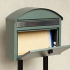 玄関をおしゃれに彩るスタンドポスト(フォレストグリーン) 8枚目画像