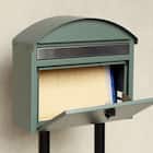 玄関をおしゃれに彩るスタンドポスト(フォレストグリーン) 8枚目画像