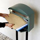 玄関をおしゃれに彩るスタンドポスト(フォレストグリーン) 9枚目画像