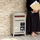 便利に使える郵便ポスト付き宅配ボックス(ライトベージュ) 3枚目画像