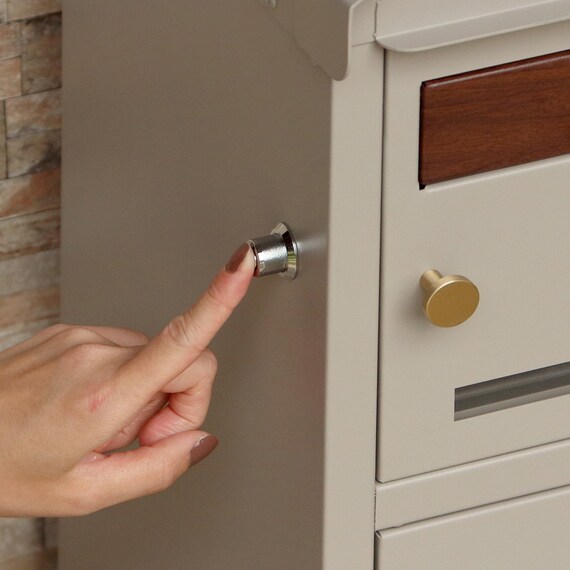 便利に使える郵便ポスト付き宅配ボックス(ライトベージュ) 13枚目画像