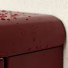 北欧風壁掛けタイプの郵便ポスト(ボルドー) 15枚目画像