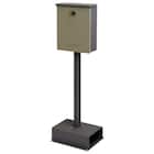 置くだけで使用可能なスタンドタイプの郵便ポスト(ミルクティーベージュ) 2枚目画像