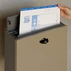 置くだけで使用可能なスタンドタイプの郵便ポスト(ミルクティーベージュ) 9枚目画像