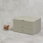 ジュエリーボックス3段 (サンドベージュ) 1枚目画像