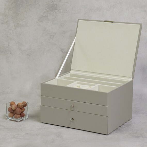 ジュエリーボックス3段 (サンドベージュ) 4枚目画像