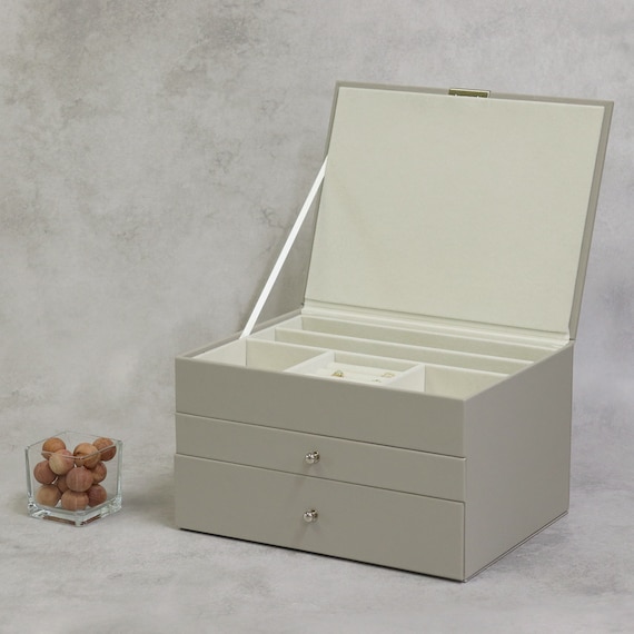 ジュエリーボックス3段 (サンドベージュ) 4枚目画像