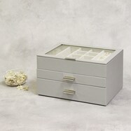 ジュエリーボックス天窓付き3段