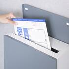 大容量壁掛けタイプの郵便ポスト(スモーキーブルー) 7枚目画像