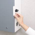 大容量壁掛けタイプの郵便ポスト(スモーキーブルー) 14枚目画像