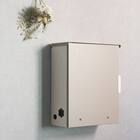 大容量壁掛けタイプの郵便ポスト(ライトベージュ) 1枚目画像