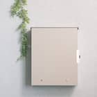 大容量壁掛けタイプの郵便ポスト(ライトベージュ) 3枚目画像