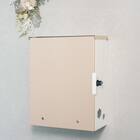 大容量壁掛けタイプの郵便ポスト(ライトベージュ) 4枚目画像