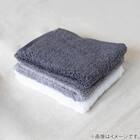 超無撚糸 フェイスタオル(ホワイト) 5枚目画像