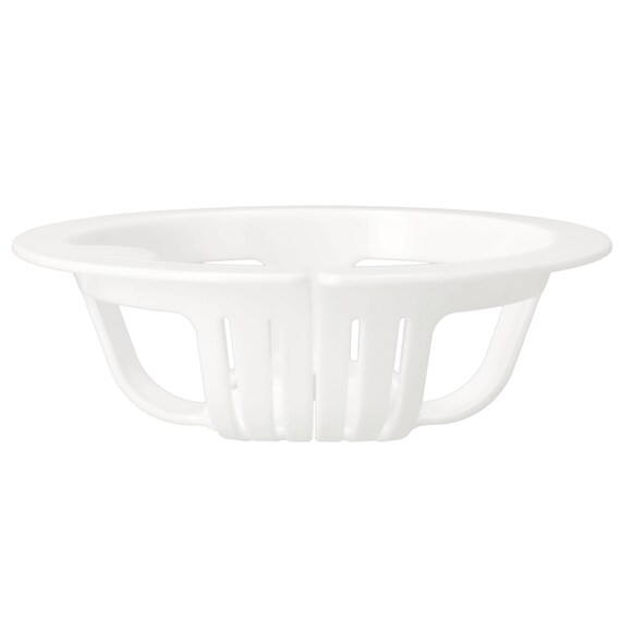 しぼれる排水口ネットホルダー(ホワイト) 2枚目画像