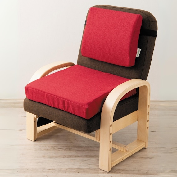 エネタン®クッションランバーサポーセット AKレッド 1枚目画像