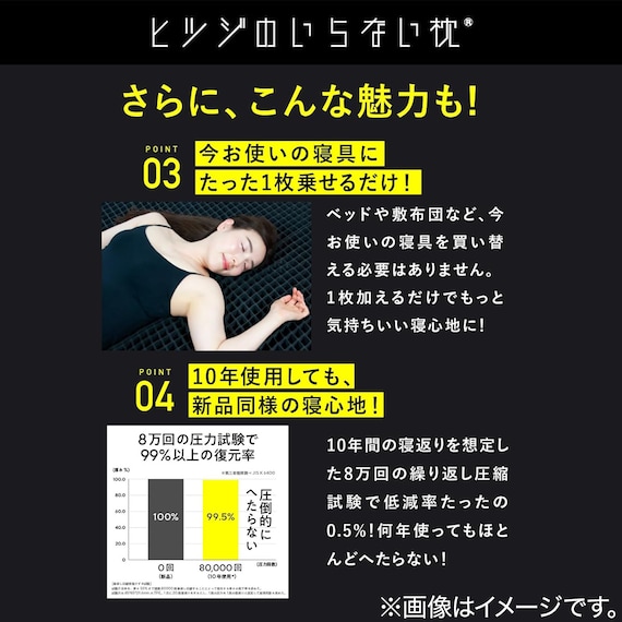 ヒツジのいらないマットレス SLEEPER ダブル 【ご注文後キャンセル不可】 8枚目画像