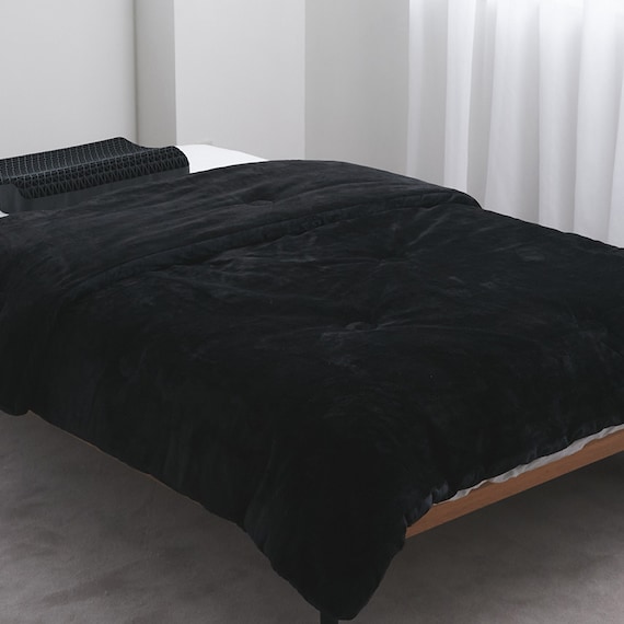 ヒツジのいらないかけ布団 ファイヤーブースト シングル ブラック 1枚目画像