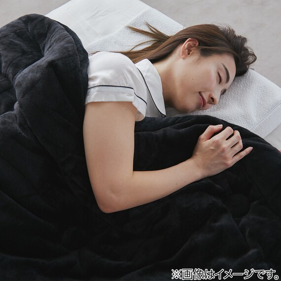 ヒツジのいらないかけ布団 ファイヤーブースト シングル ブラック 4枚目画像