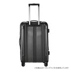 拡張 ジッパータイプ キャリーケース 32-38L (カーボンホワイト) 4枚目画像