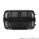 拡張 ジッパータイプ キャリーケース 32-38L (カーボンホワイト) 5枚目画像