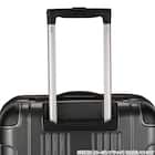 拡張 ジッパータイプ キャリーケース 32-38L (カーボンホワイト) 10枚目画像