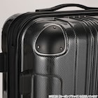 拡張 ジッパータイプ キャリーケース 32-38L (カーボンホワイト) 11枚目画像