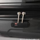 拡張 ジッパータイプ キャリーケース 32-38L (カーボンホワイト) 13枚目画像