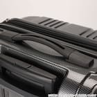 拡張 ジッパータイプ キャリーケース 32-38L (カーボンホワイト) 15枚目画像